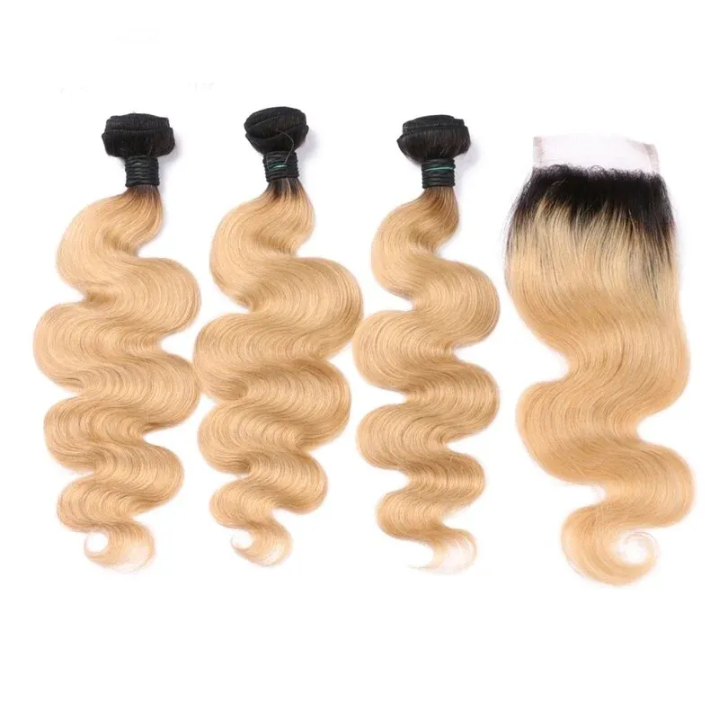 Honey Blonde Body Wave Bundles