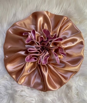 Luxury Satin Ruffle Bonnet