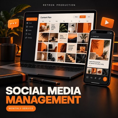 Social Media Management - From US$800 / Month