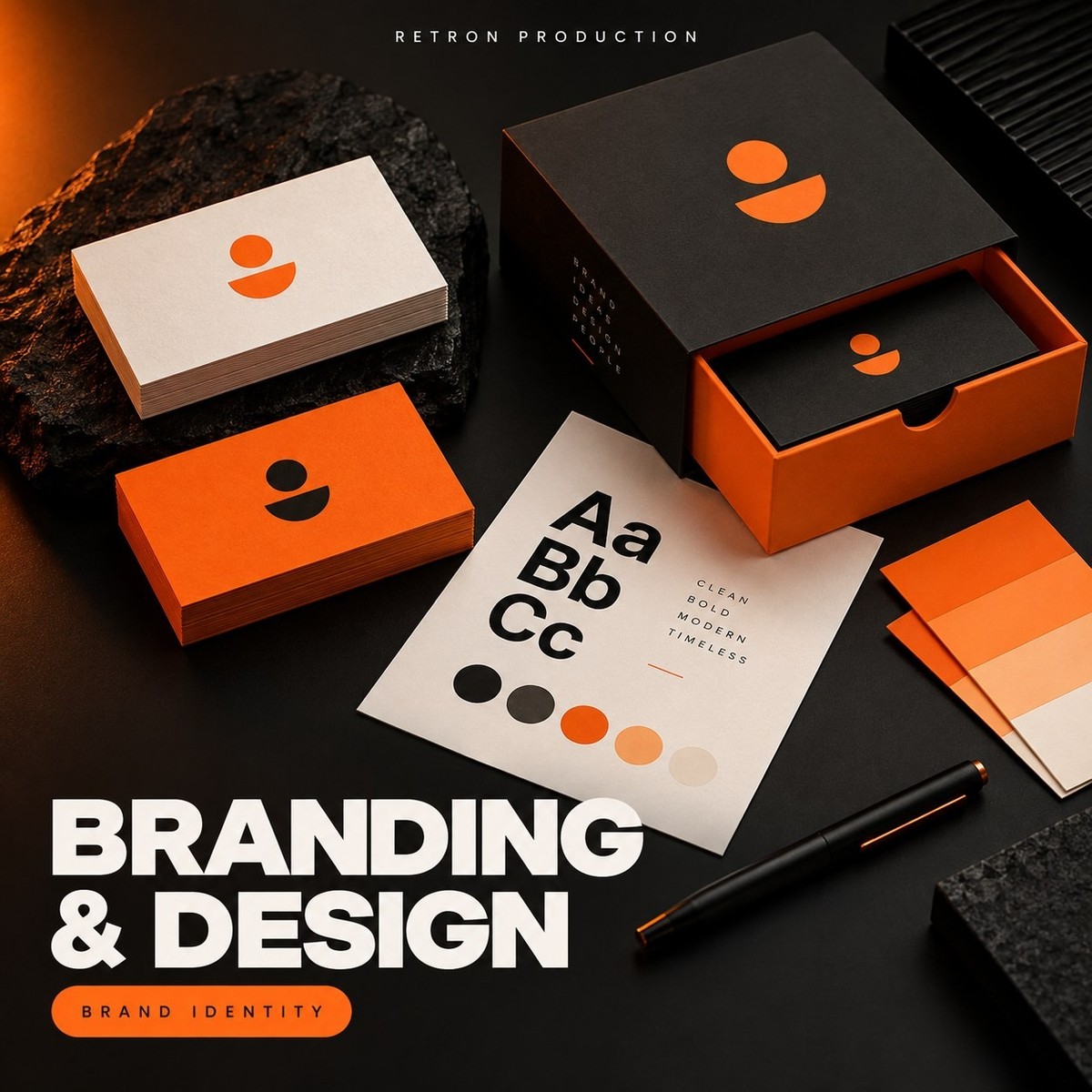 Brand Identity & Logo Design - From US$500