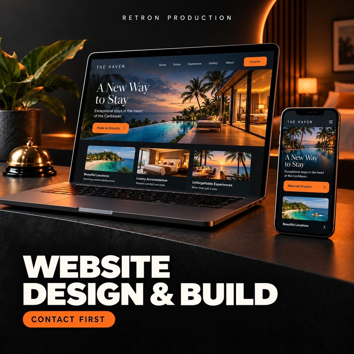 Website Design & Build - From US$600