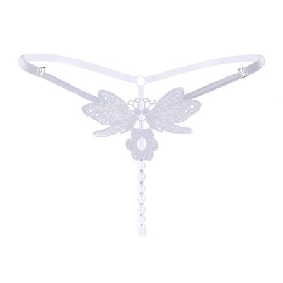Pearl and Butterfly Thong