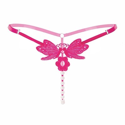 Pearl and Butterfly Thong