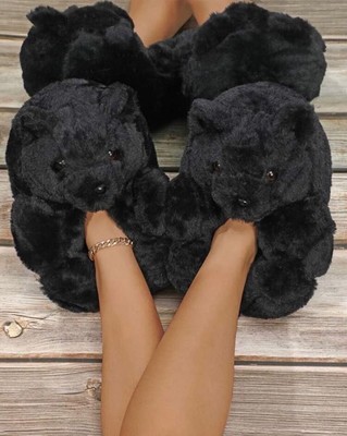 Black Teddy Bear Slides