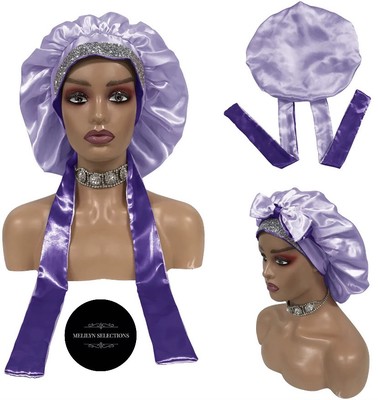 Purple Lavender Luxe Bonnet