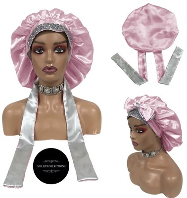 Pink Silver Luxe Bonnet
