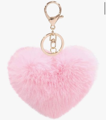Plush Love Purse Charm Keychain