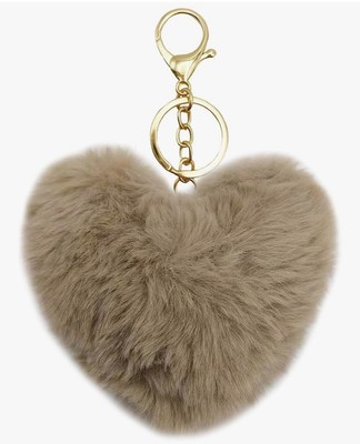 Plush Love Purse Charm Keychain