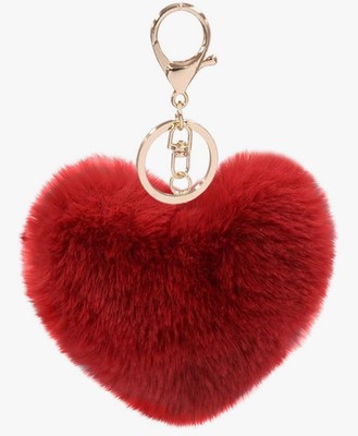 Plush Love Purse Charm Keychain