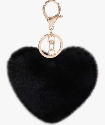 Plush Love Purse Charm Keychain