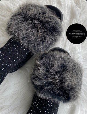 Grey Fur Slides