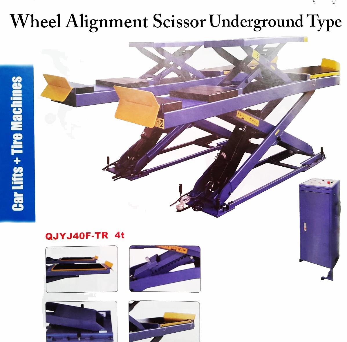 SCISSORS LIFT 4TON QJYJ40F -TR