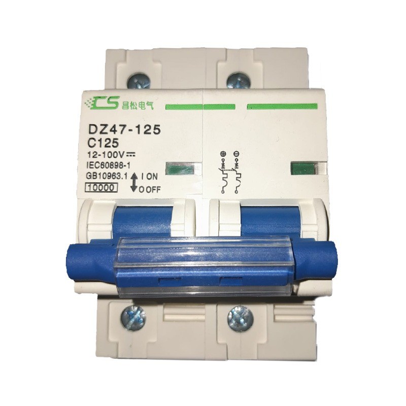 Current Circuit Breaker, DZ47-125 2P Current Miniature Circuit Breaker