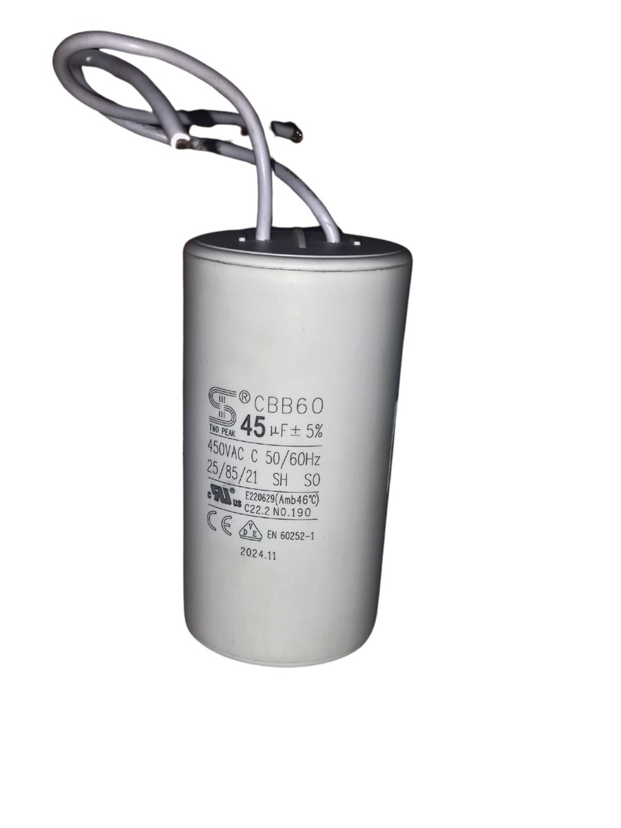 CAPACITOR 2.2KW WHITE45UF450V