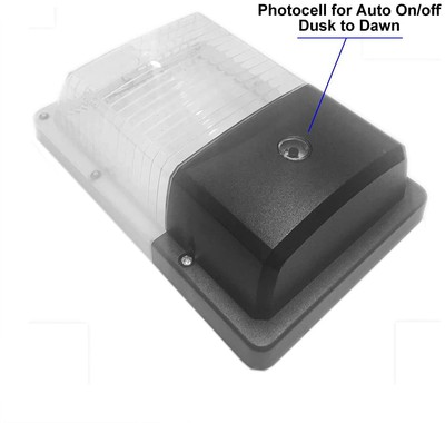 Ecolite® 20W Led 5000k (Daylight) Wall Pack Light