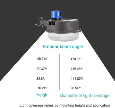 Ecolite® 50W 5000K (Daylight)  Led Dusk To Dawn Barn Light