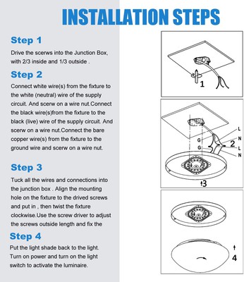 Ecolite® 16w 6000k Led Ceiling Light