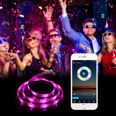 Bluetooth Mesh LED Controller for RGBW Strip Light,