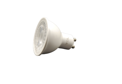 TCL GU10 LED Bulbs  6 Watt Equivalent 50W Halogen, 85-265VAC, 550 Lumens,RA>80,120° Beam Angle Frosted MR16 Shape GU10 Bulb, Recessed Light,Spotlight Non Dimmable