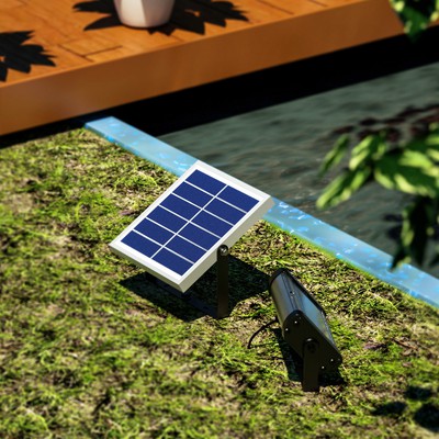 Solar 20w RGB Flood Light