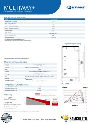 585W HT SOLAR PANELS