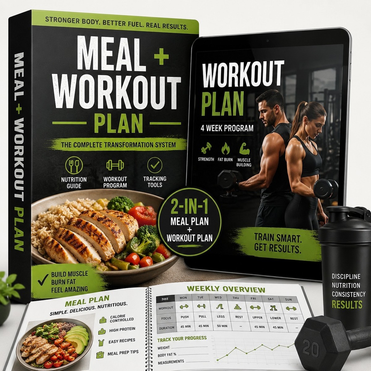 Combo (Meal plan + Workout plan)