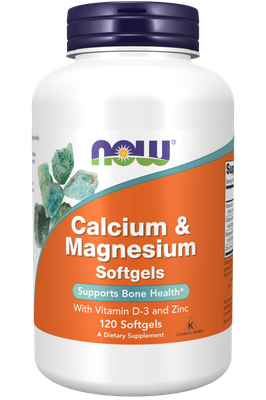 Calcium and Magnesium  Softgels- 120 softgels