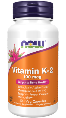MK-7 Vitamin K2 100 mcg Veg Capsules