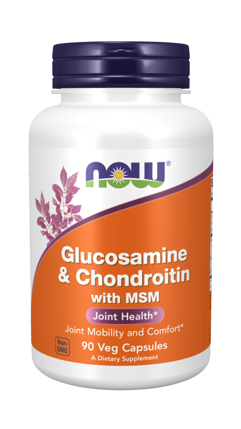 Glucosamine & Chondroitin with MSM Capsules- 90 caps