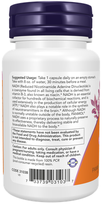 NADH 10 mg capsules