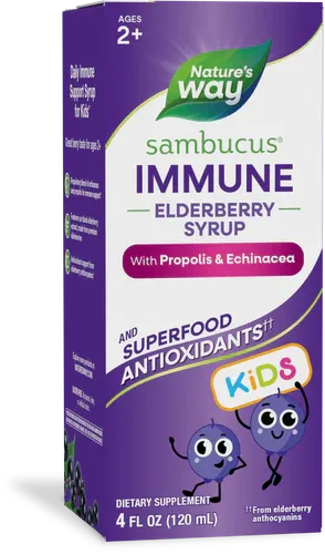 Sambucus Immune Elderberry Syrup for Kids 120ml Nature's Way