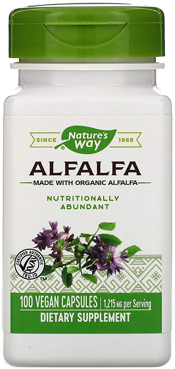 Alfalfa 100 veg caps Nature's Way