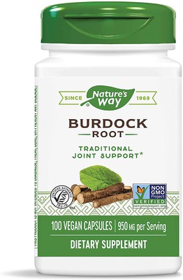 Burdock Root 100 veg caps Nature's Way