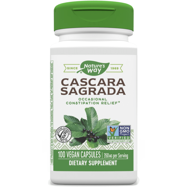 Cascara Sagrada 100 veg caps Nature's Way