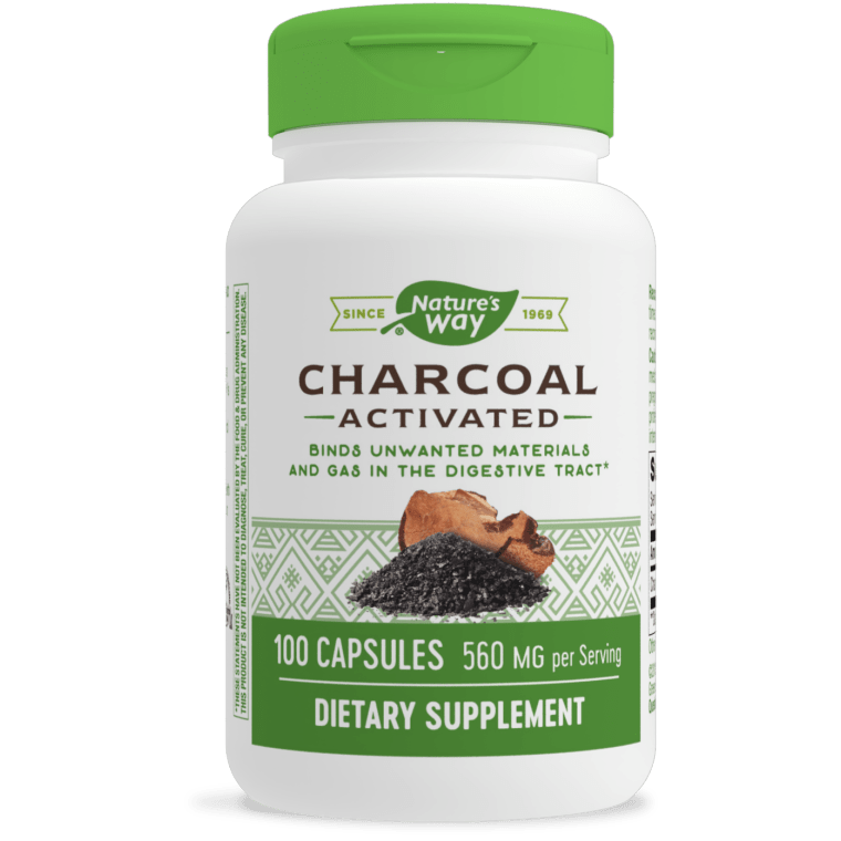 Activated Charcoal 100 caps Nature's Way