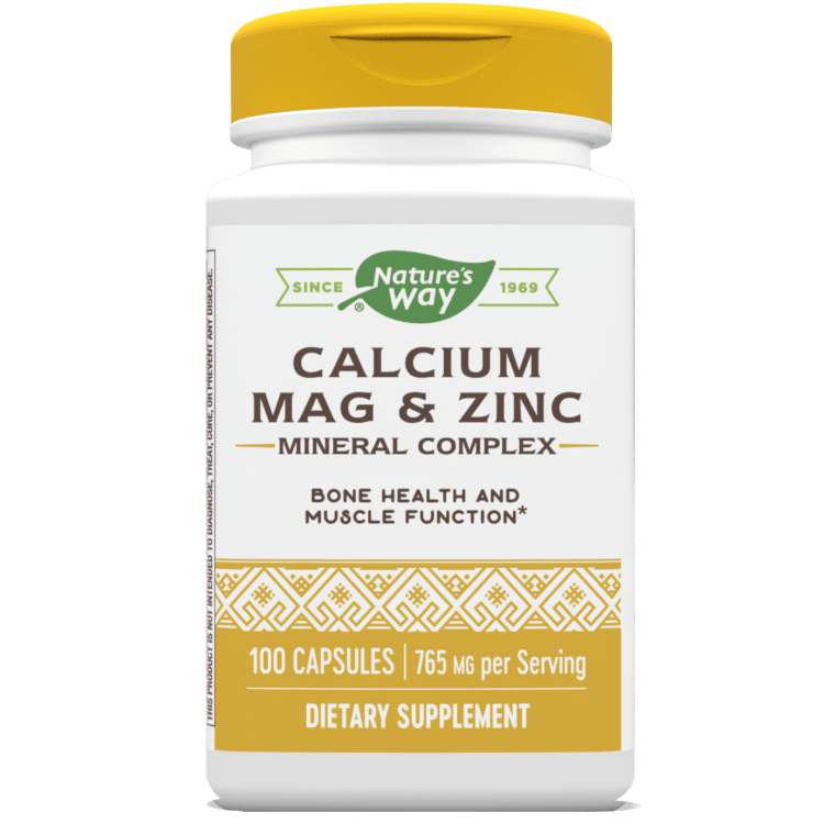 Calcium, Magnesium & Zinc 100 caps Nature's Way