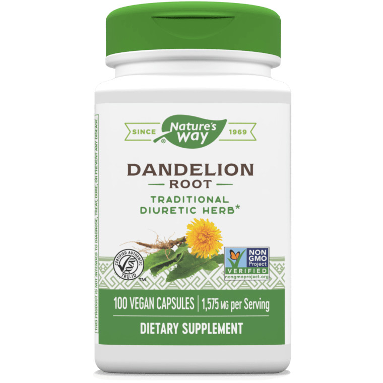 Dandelion Root 100 veg caps Nature's Way