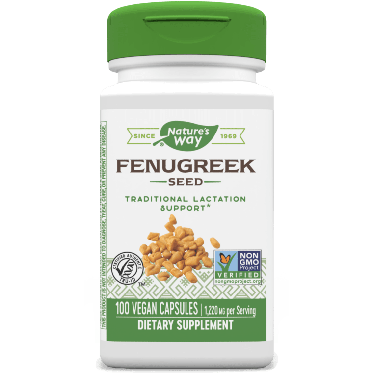 Fenugreek Seed 100 veg caps Nature's Way