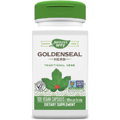 Goldenseal Herb 100 veg caps Nature's Way