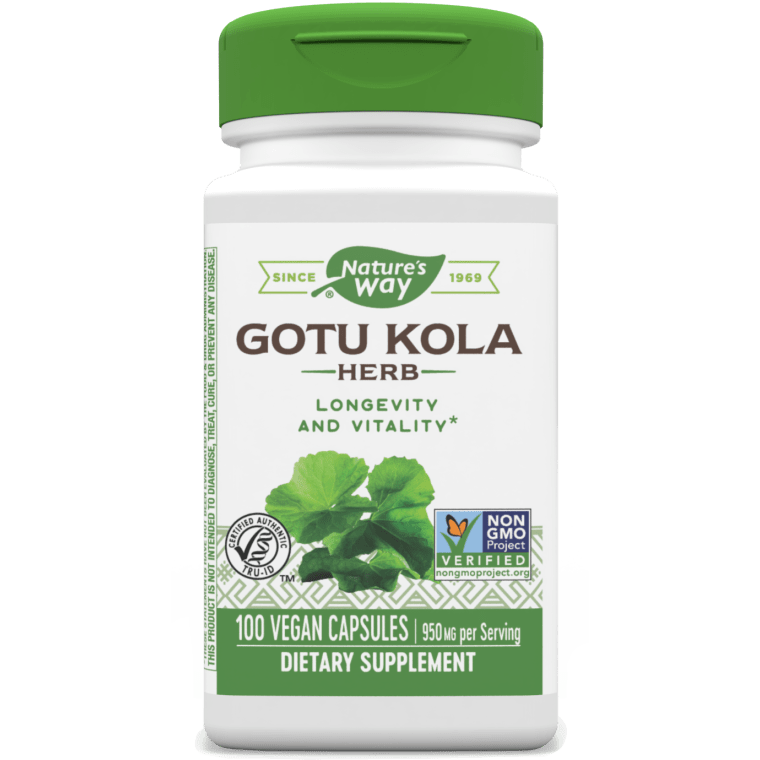 Gotu Kola 100 veg caps Nature's Way