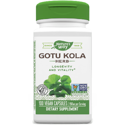 Gotu Kola 100 veg caps Nature's Way
