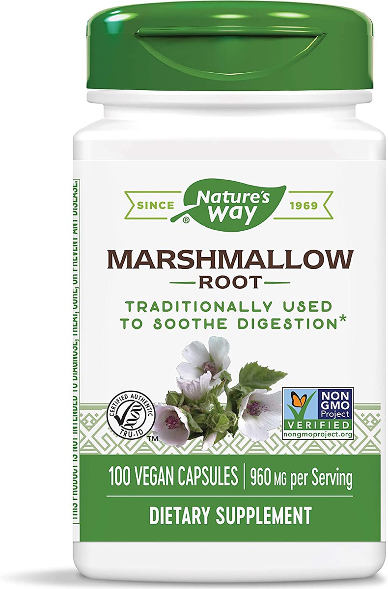 Marshmallow Root 100 veg caps Nature's Way