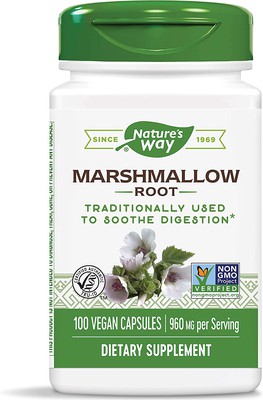 Marshmallow Root 100 veg caps Nature's Way