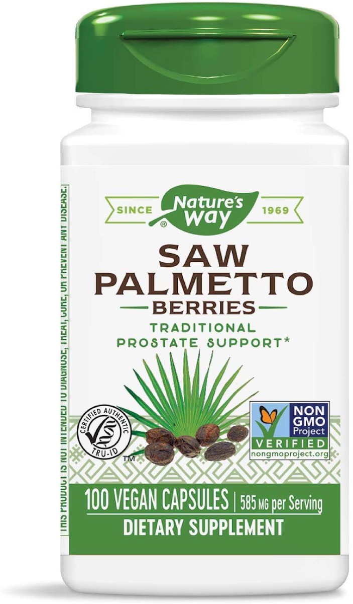 Saw Palmetto 100 veg caps Nature's Way