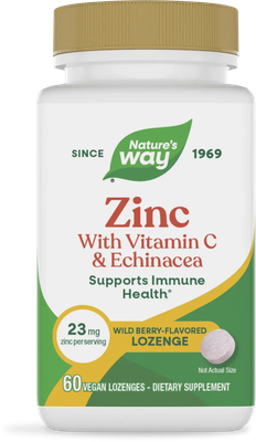 Zinc 60 Lozenges Nature's Way