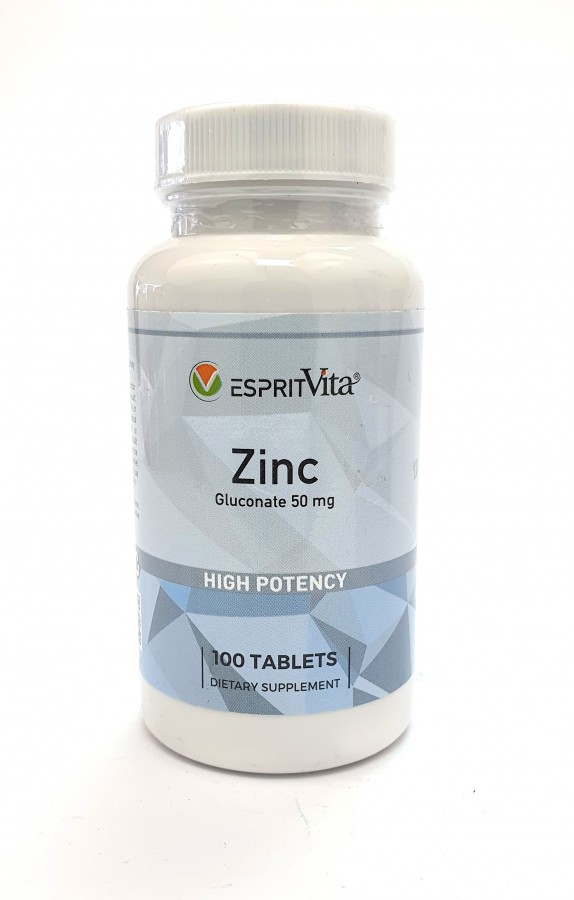Zinc Gluconate 50 mg EspiritVita