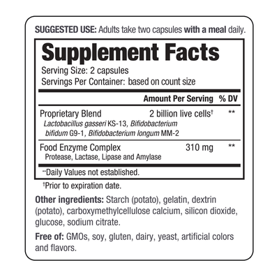 KyoDophilus Enzyme+Probiotic (Small)