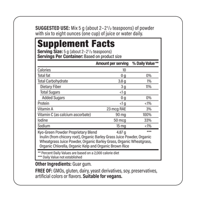 KyoGreen Powder Energy 5.3 oz