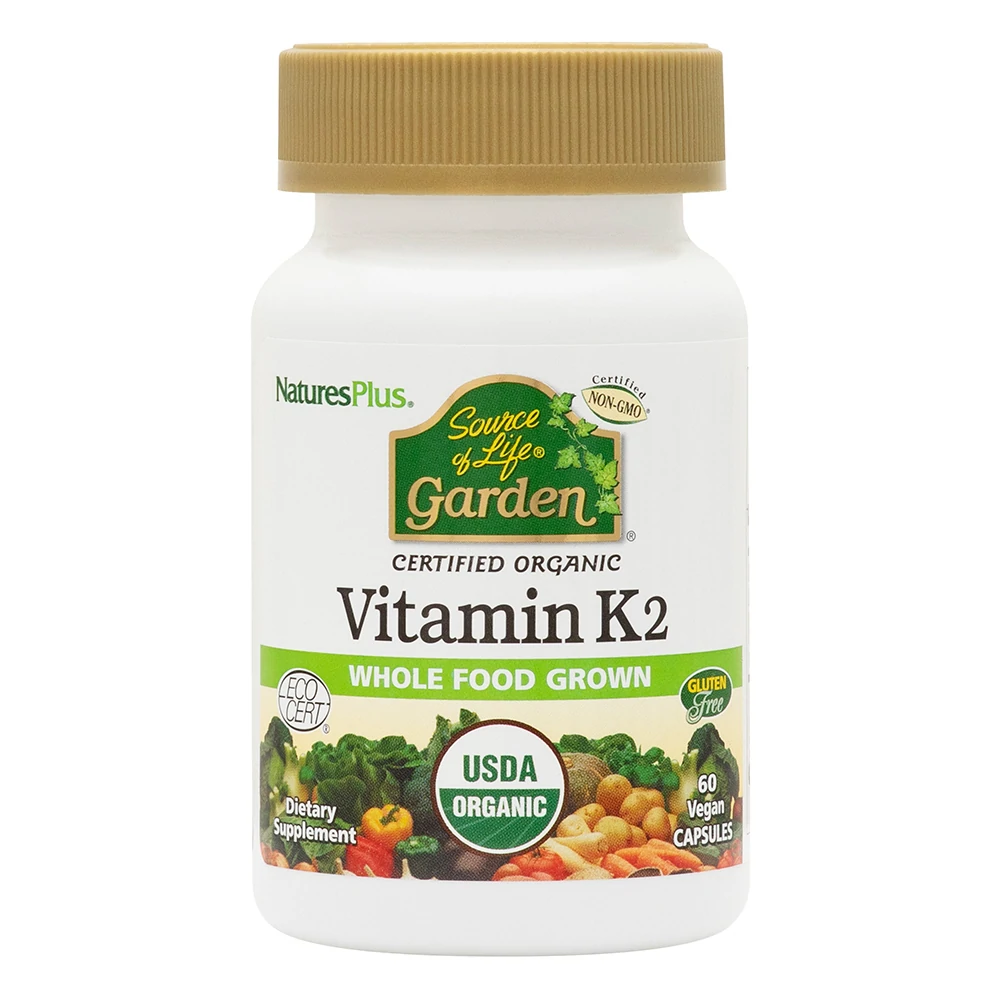 Source of Life® Garden Vitamin K2 120 mcg Capsules Organic