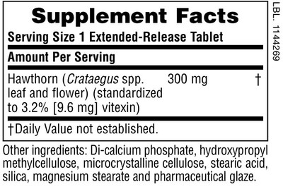 Herbal Actives Hawthorn Extended Release 30 Tablets